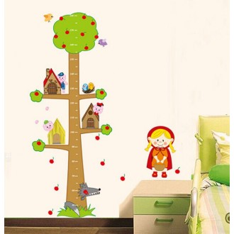 Tree Growth Chart - Height Chart Wall Sticker